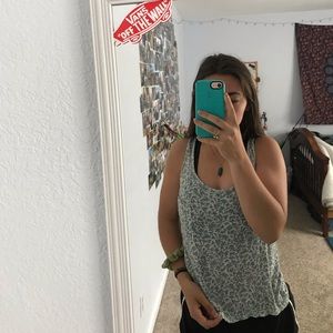 Floral tank top